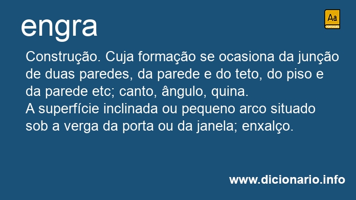 Significado de engras