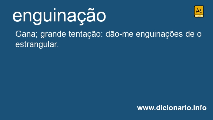 Significado de enguinao