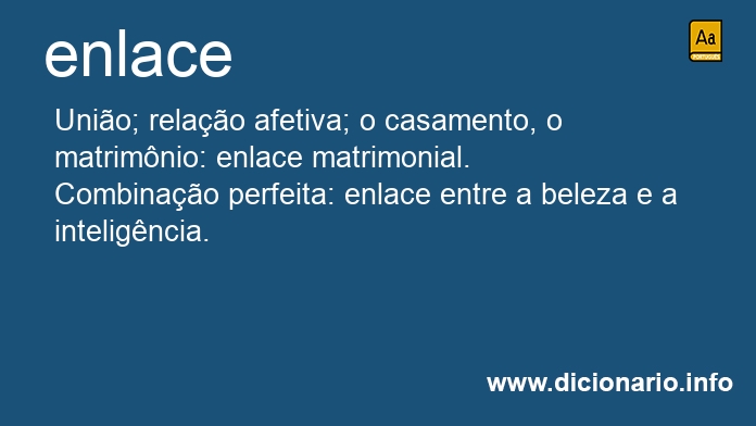 Significado de enlaca