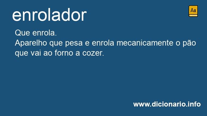 Significado de enrolador