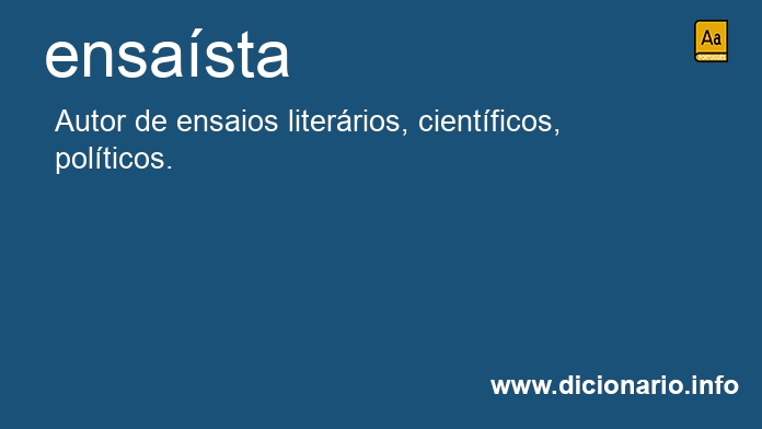 Significado de ensastas
