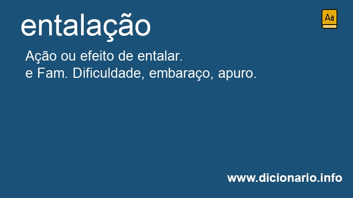 Significado de entalaes