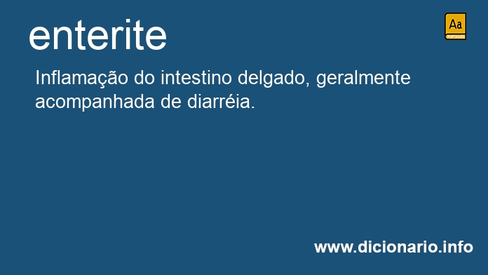 Significado de enterite