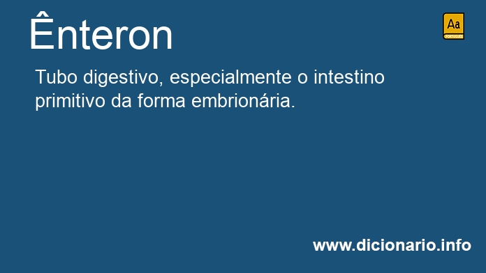Significado de �nteron