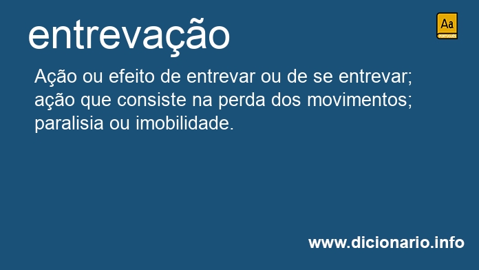 Significado de entrevao