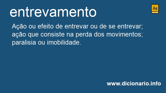Significado de entrevamento