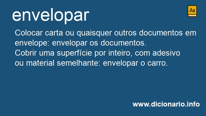 Significado de envelopar