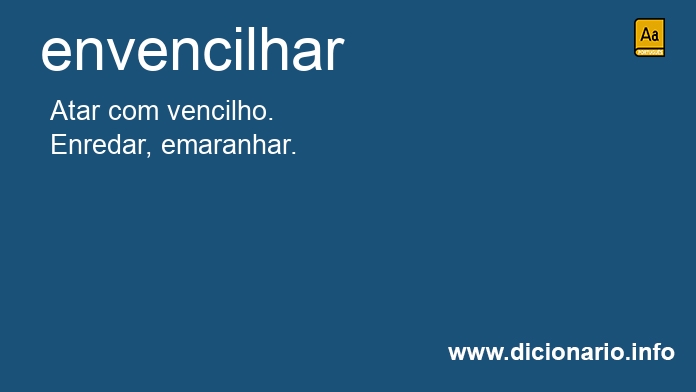 Significado de envencilhado