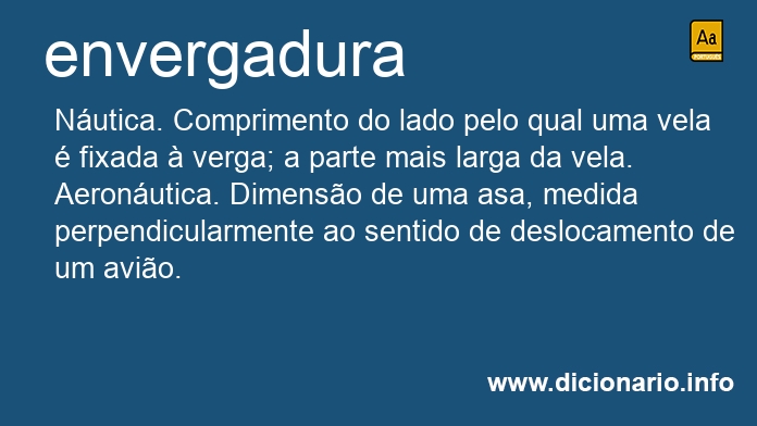 Significado de envergadura