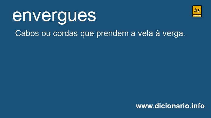 Significado de envergues