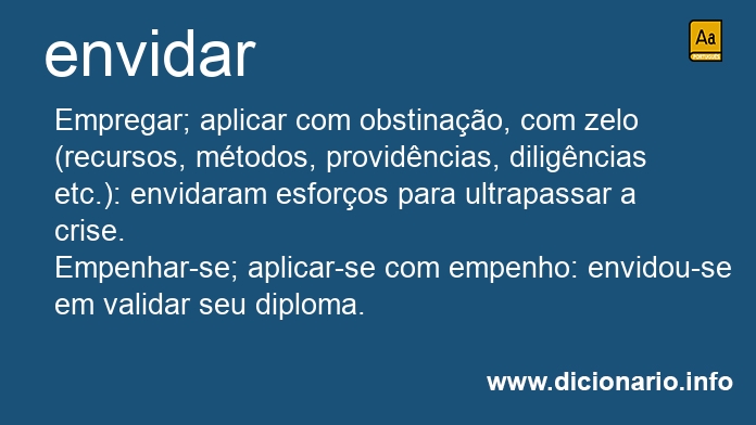 Significado de envidars