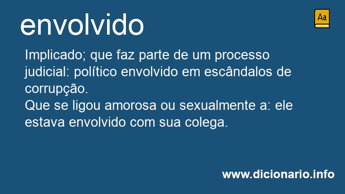 Significado de envolvidos