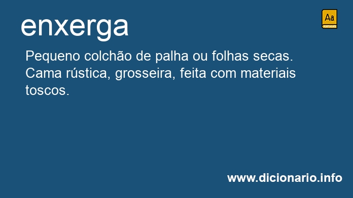 Significado de enxerga