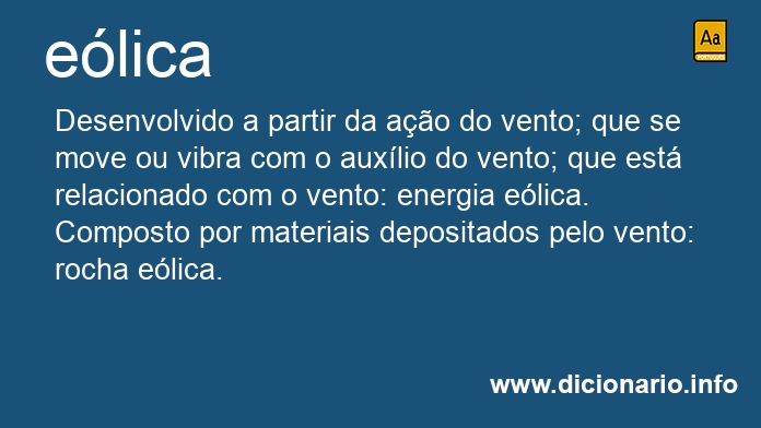 Significado de elica