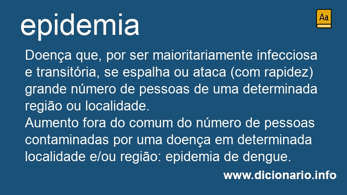 Significado de epidemia