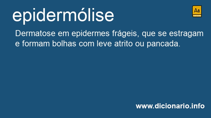 Significado de epidermlise