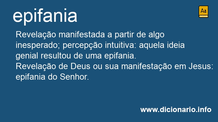 Significado de epifania