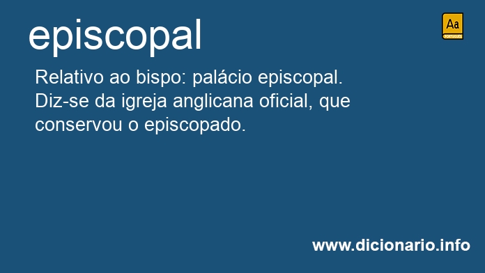 Significado de episcopal