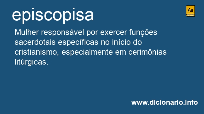 Significado de episcopisa