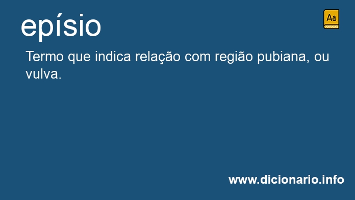 Significado de epsio