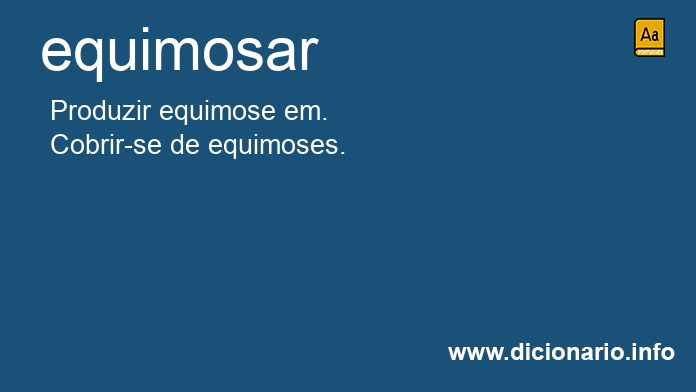 Significado de equimoses