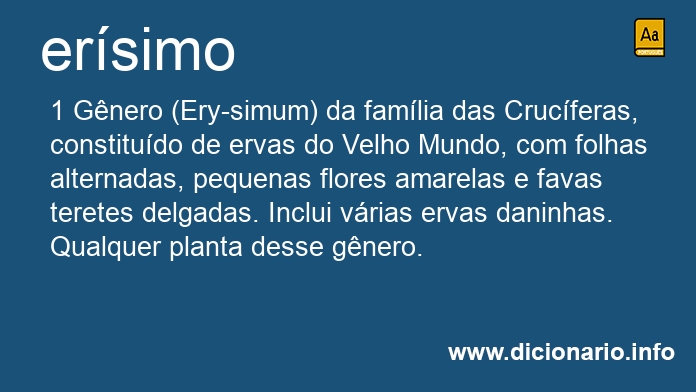Significado de ersimo