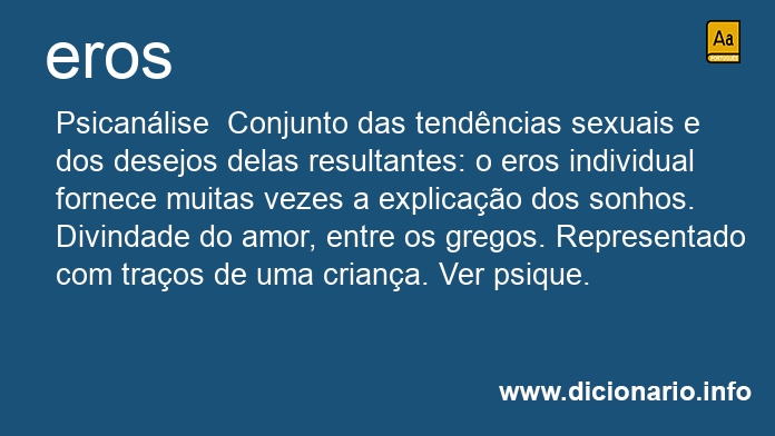 Significado de eros