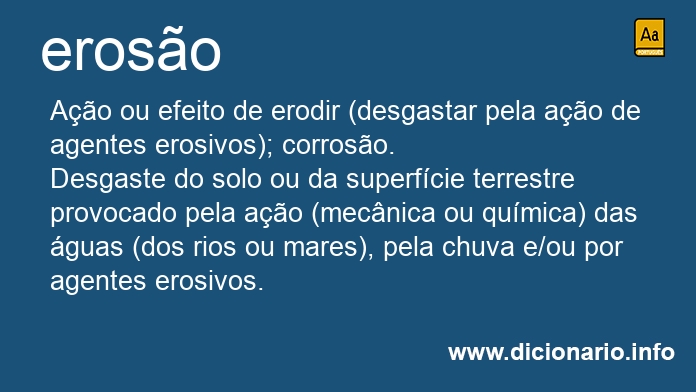 Significado de eroso