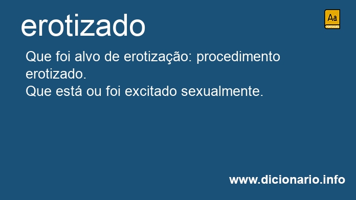Significado de erotizada