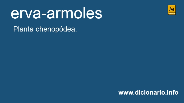 Significado de erva-armoles