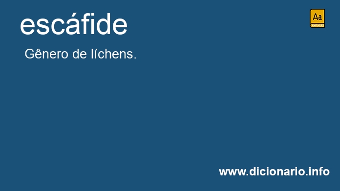Significado de escfide