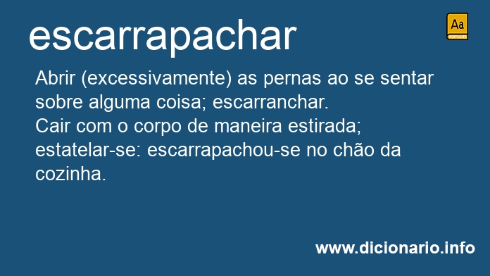 Significado de escarrapachamos