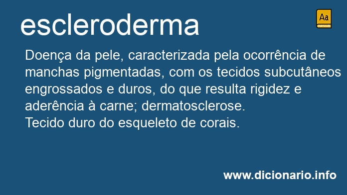 Significado de escleroderma