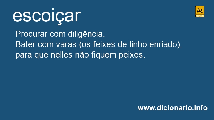 Significado de escoia