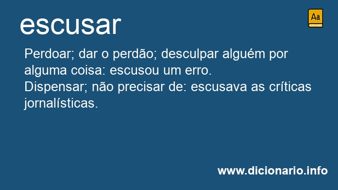 Significado de escusveis