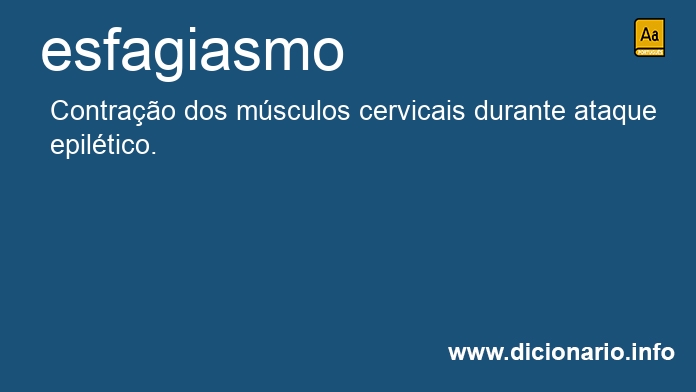 Significado de esfagiasmo