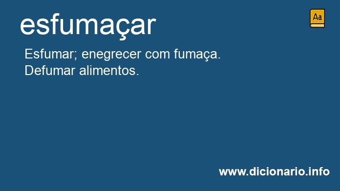 Significado de esfumaavam