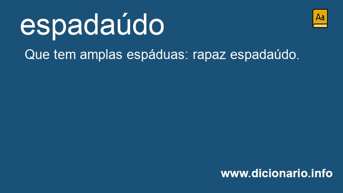 Significado de espadado