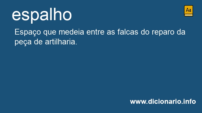 Significado de espalhos