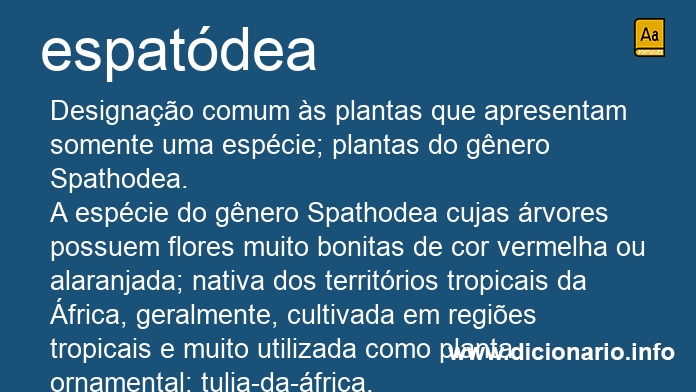Significado de espatdeas
