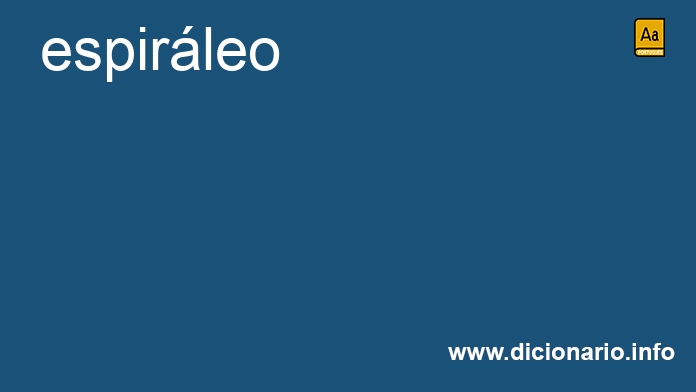 Significado de espirleo