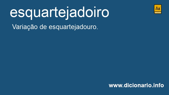 Significado de esquartejadoiro