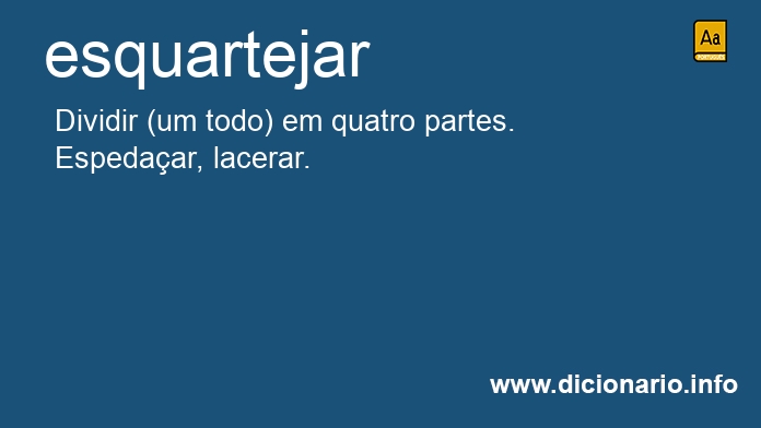 Significado de esquartejar