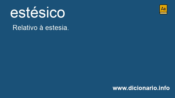 Significado de estsico