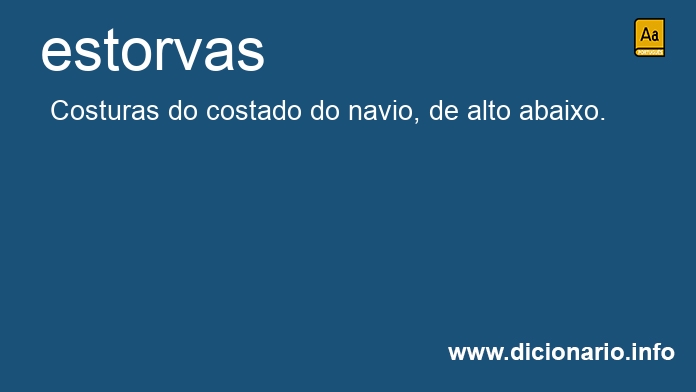 Significado de estorvas