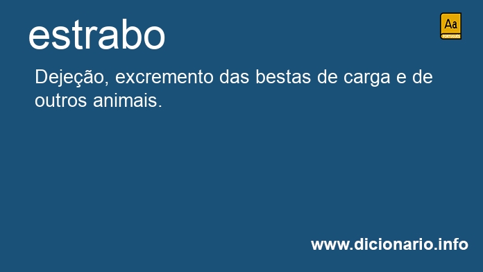 Significado de estrabo