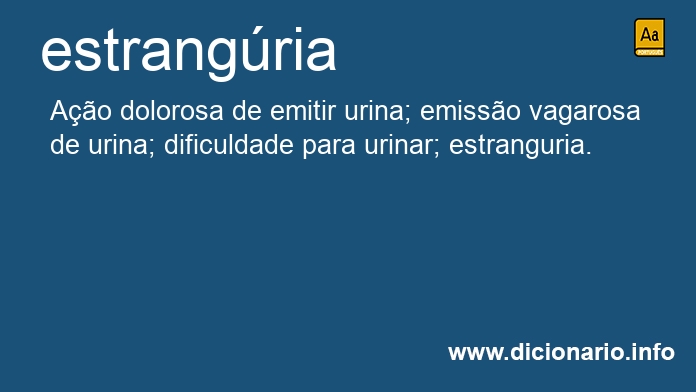 Significado de estrangria