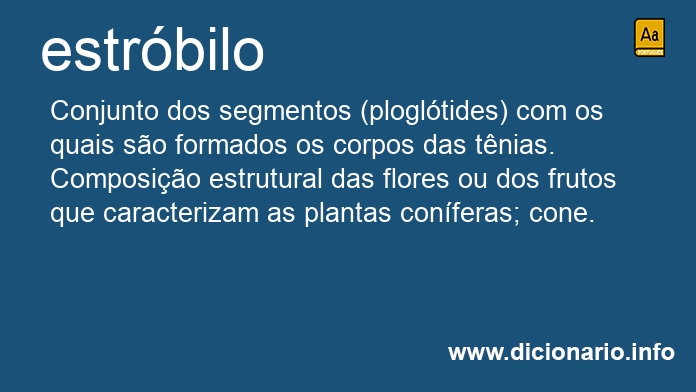 Significado de estrbilo