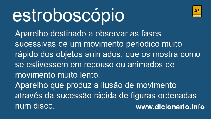 Significado de estroboscpio