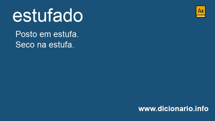 Significado de estufado